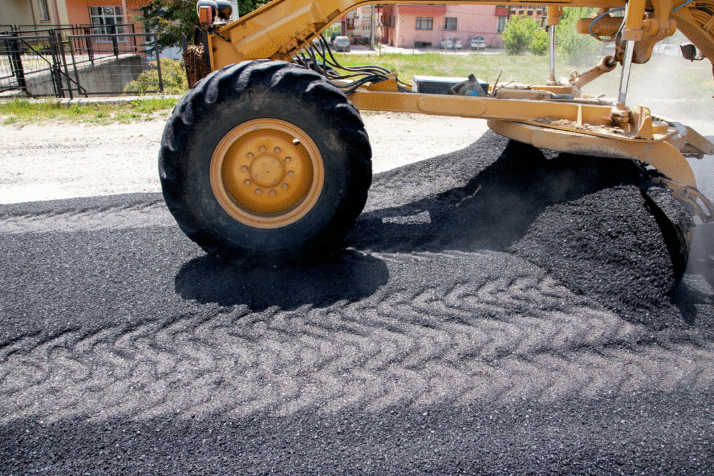 A smooth, freshly paved road shows Judd Septic Tank Cleaning is ready for sewer line cleaning and hydro jetting.